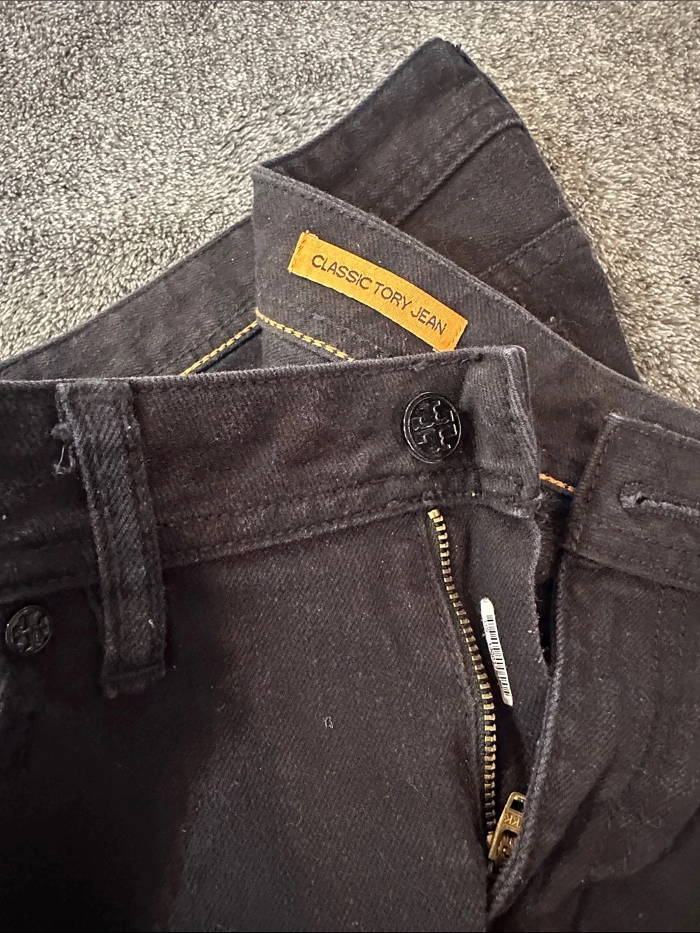 Tory Burch Women’s Black Bootcut Jeans